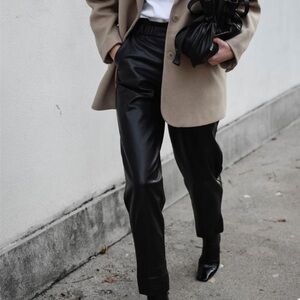 VINTAGE The Original Leather Line Genuine Leather Pants Made USA